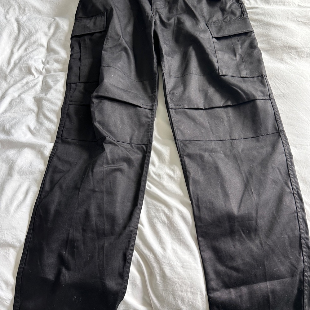 NWT Rothco Black Cargo Pants Durable Utility Design size L